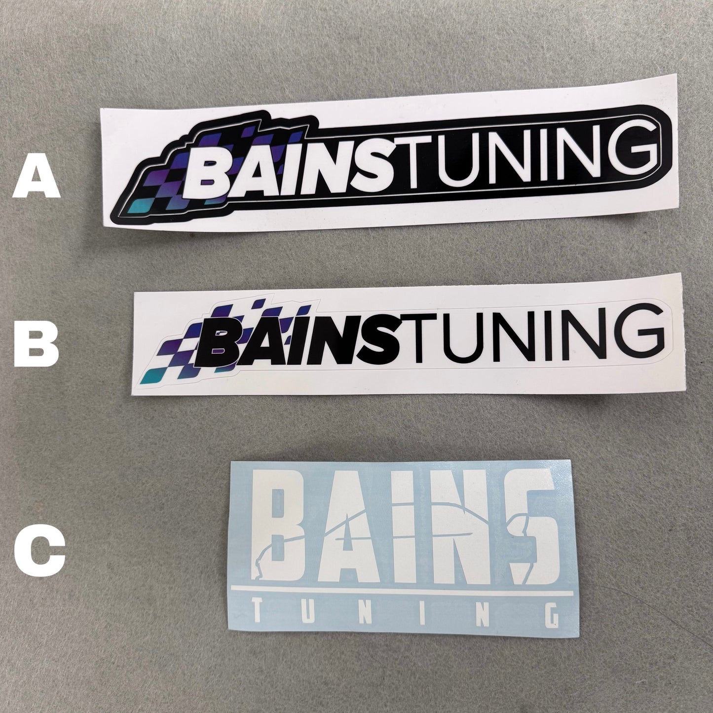 Bains Tuning Decal