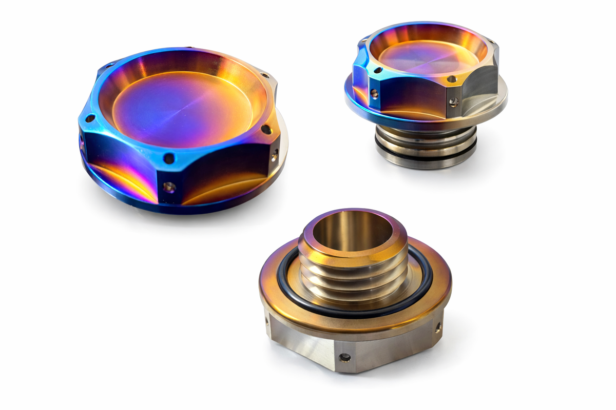 TitanForce Titanium Engine Oil Cap