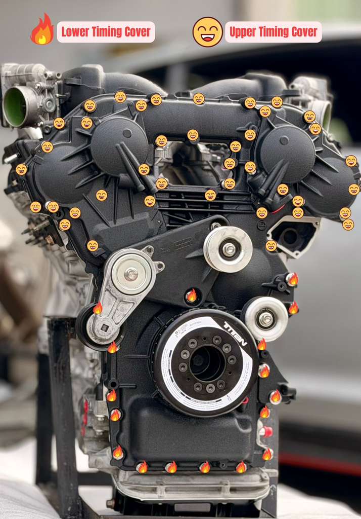 TitanForce Nissan GTR R35 Engine Hardware