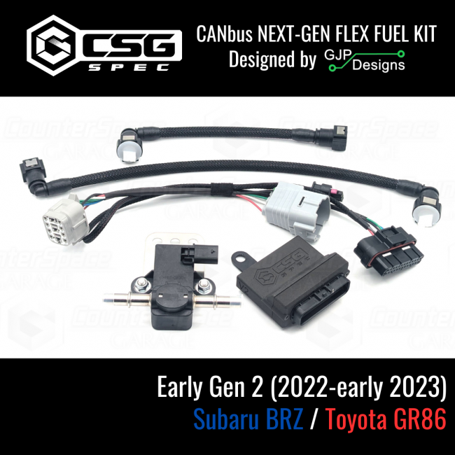 CSG Spec CANBUS Next-Gen Flex Fuel Kit by GJP for FA20 / FA24 (BRZ / FR-S / 86 / GT86 / GR86) - image 3